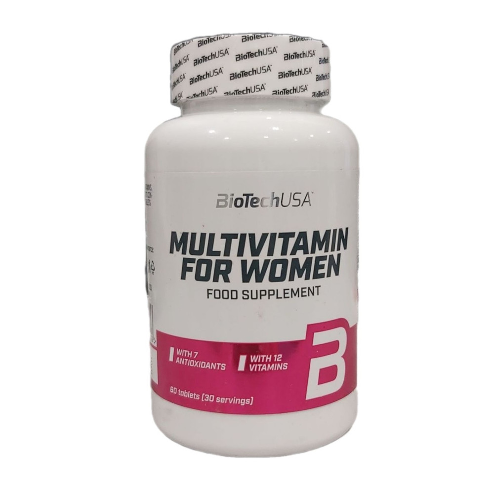 Biotech USA Multivitamin for Women 60 таблеток,вітаміний комплекс для жінок