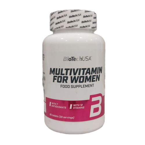 Biotech USA Multivitamin for Women 60 таблеток,вітаміний комплекс для жінок
