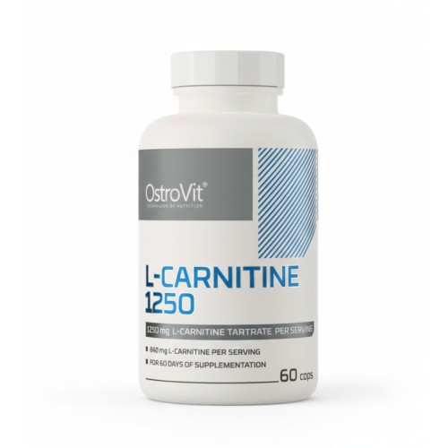 OstroVit L-carnitine 1250mg 60 капсул,л-карнітин