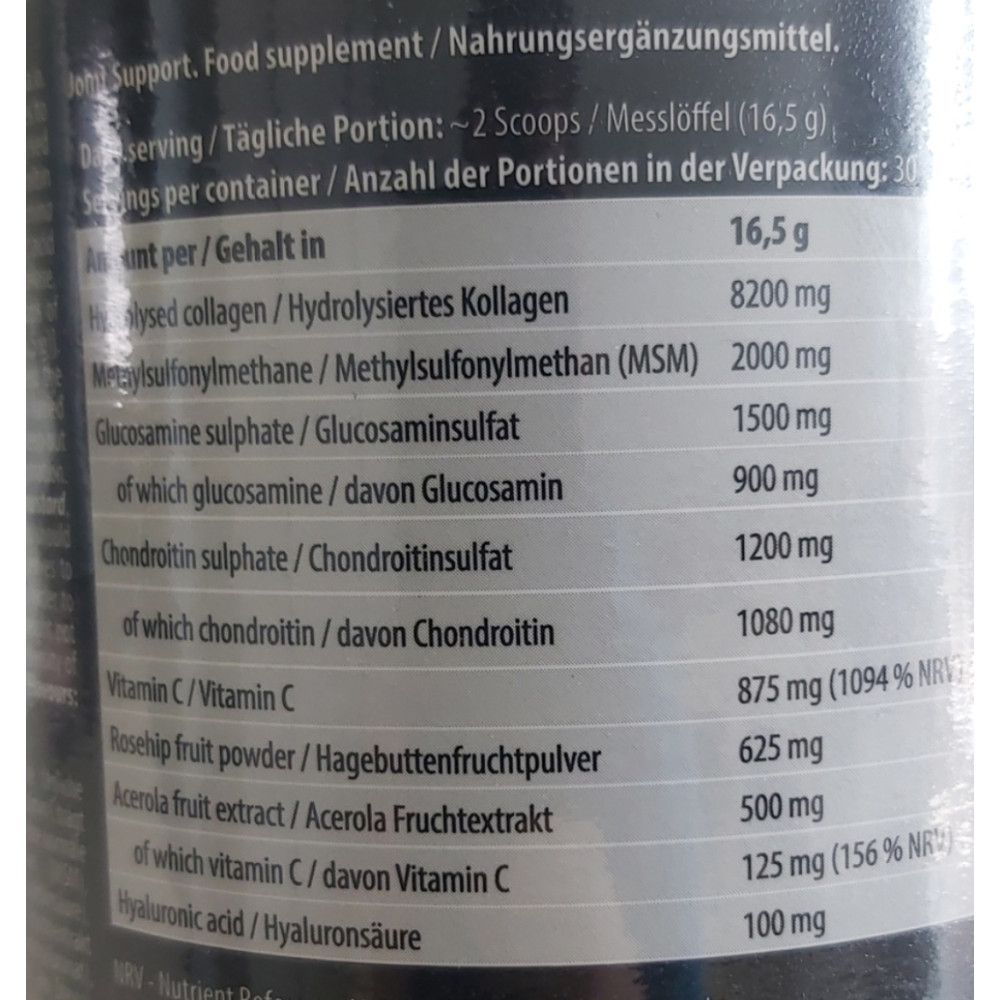 Комплекс для суглобів Kevin Levrone Joint Support 495g Tropical