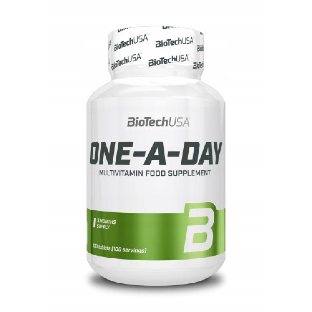 Biotech USA One-a-Day 100 таблеток,комплексні вітаміни