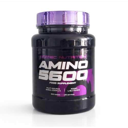 Scitec Amino 5600 500tabs,комплекс амінокислот