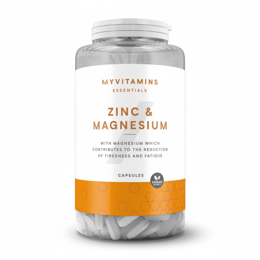 Myvitamins Zinc & Magnesium,магній і цинк